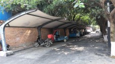膜結(jié)構(gòu)自行車棚