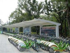 膜結(jié)構(gòu)自行車棚